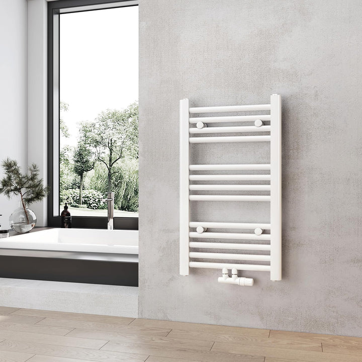 Heilmetz Badheizkörper Weiss Handtuchtrockner Heizung 700 x 400 mm Bad Heizkörper Handtuchheizkörper