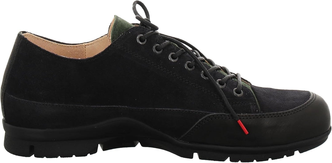 Think! Herren King Chromfrei Gegerbte Nachhaltige Wechselfussbett Schnürhalbschuhe 41 EU 8000 Oceano