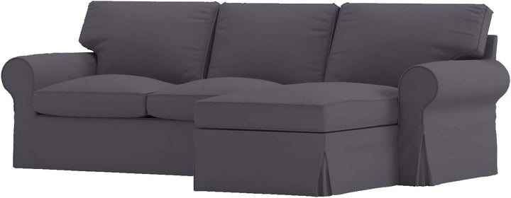 HomeTown Market Strapazierfähiger Sofabezug Ersatz kompatibel für IKEA Ektorp Sofa Cover. Slipcover