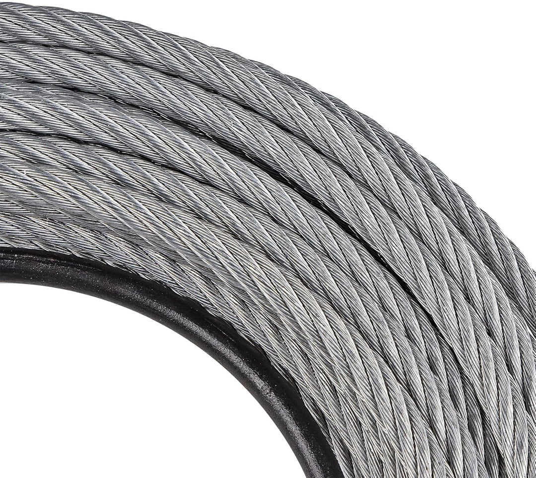 Stahlseil Drahtseil Windenseil Seil für Seilwinde Winde 11 mm x 20 m passend für Art. 68017