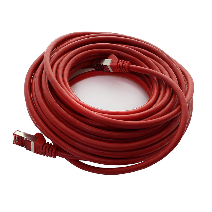 1aTTack.de - 10x 5m CAT6 Patchkabel S/FTP PIMF Schirmung CAT.6 RJ45 Netzwerkkabel Ethernetkabel DSL