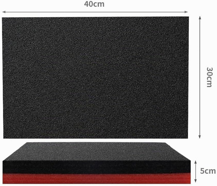 3 StüCk 40×30×5cm Schaumstoffeinlage Werkzeug,Precision Defined Werkzeugkisten-Schaumstoff,Multilaye