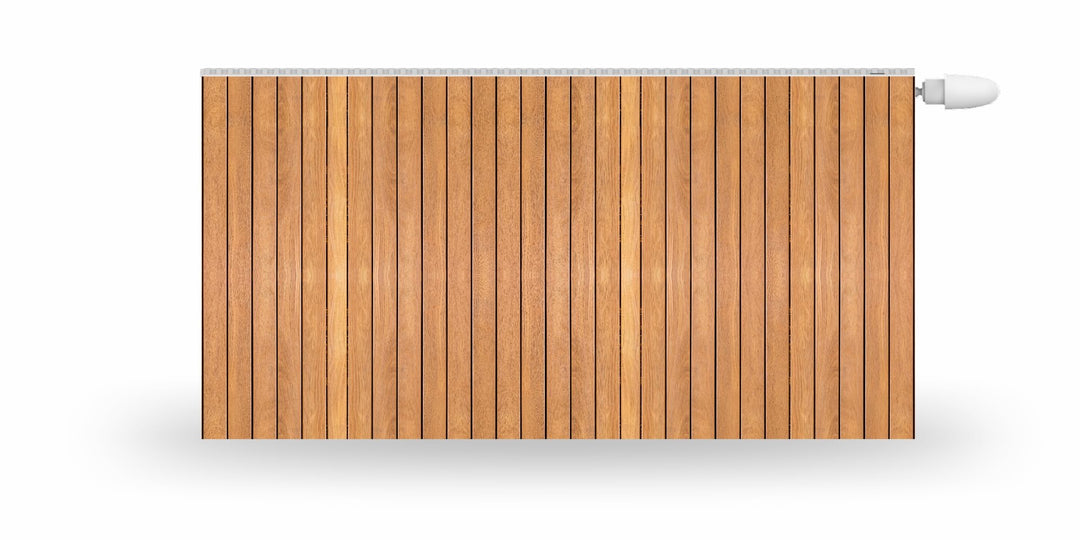 HUBDECO Magnetische Heizkörperverkleidung - 120x60 cm - Magnet Heizkörperabdeckung - Motiv Terrassen