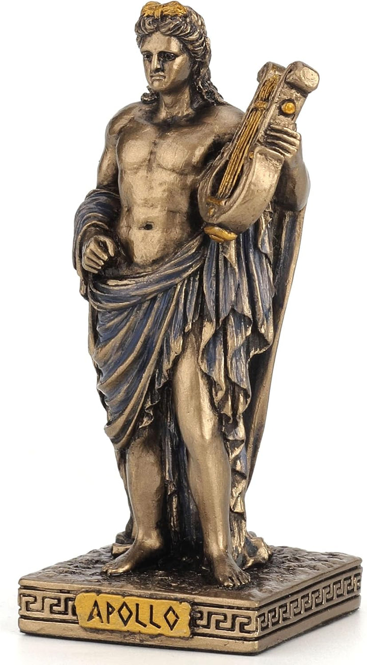 Veronese Design Griechische Götter Miniaturfigur (Apollo, Bronze), Apollo Bronze