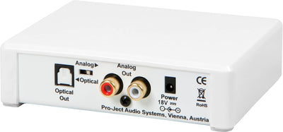 Pro-Ject BT Box E HD, High Definition BT5.0 Audioempfänger mit aptX HD, Weiss