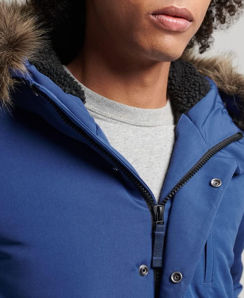 Superdry Herren Everest Bomber Jacket XL Halbdunkel Marineblau, XL Halbdunkel Marineblau