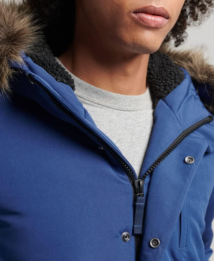 Superdry Herren Everest Bomber Jacket XL Halbdunkel Marineblau, XL Halbdunkel Marineblau