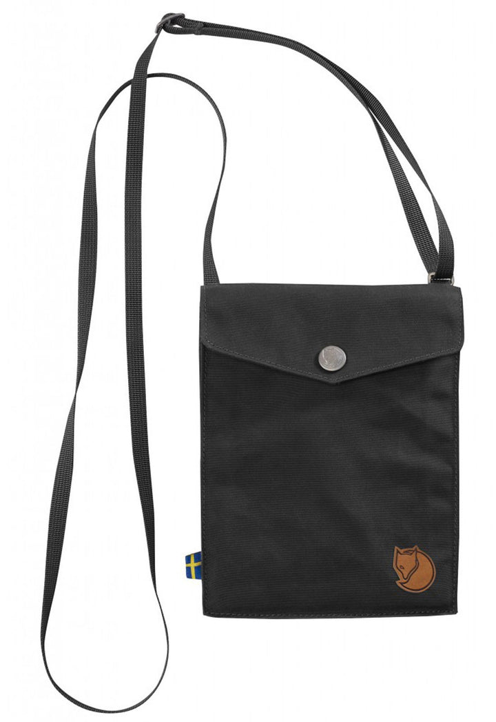 Fjällräven Unisex Pocket Schultertasche (1er Pack) 18 Dark Grey, 18 Dark Grey
