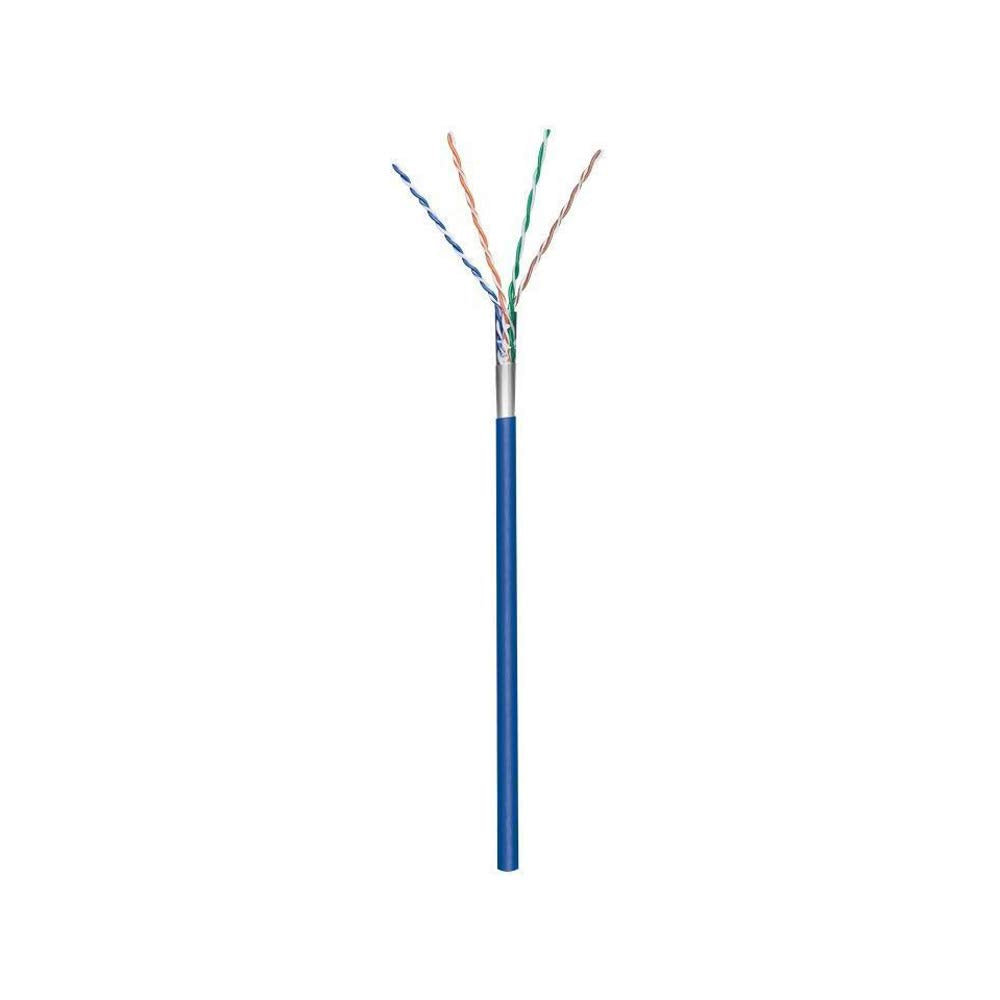 Goobay 93265 CAT 5e Netzwerkkabel, F/UTP, 100 m - CCA Kupfergemisch für SOHO Anwendungen, AWG 26/7 (