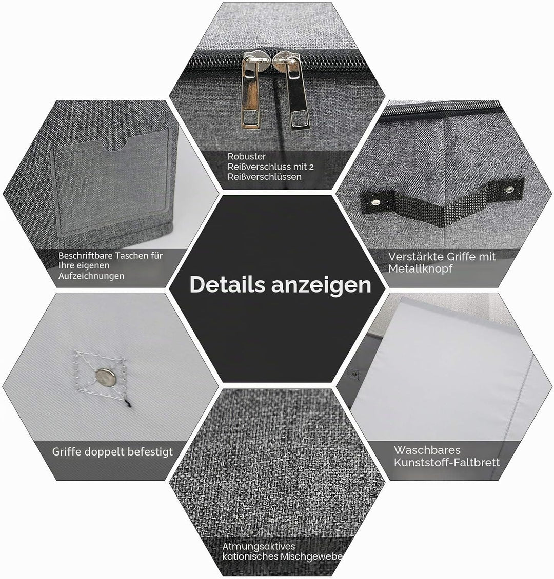 iwill CREATE PRO Extra Länge Unter Bett Aufbewahrung Organisation Behälter für Schuhe, Kleidung, Bet