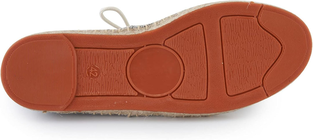 Alexis Leroy Lace Up Herren Espadrilles, 41 EU Grau 22ss