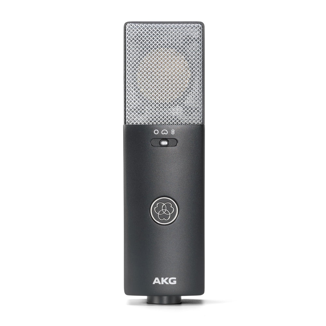 AKG C-Serie C114 Grossmembran-Kondensatormikrofon mit Mehreren Richtcharakteristiken – perfekt für C