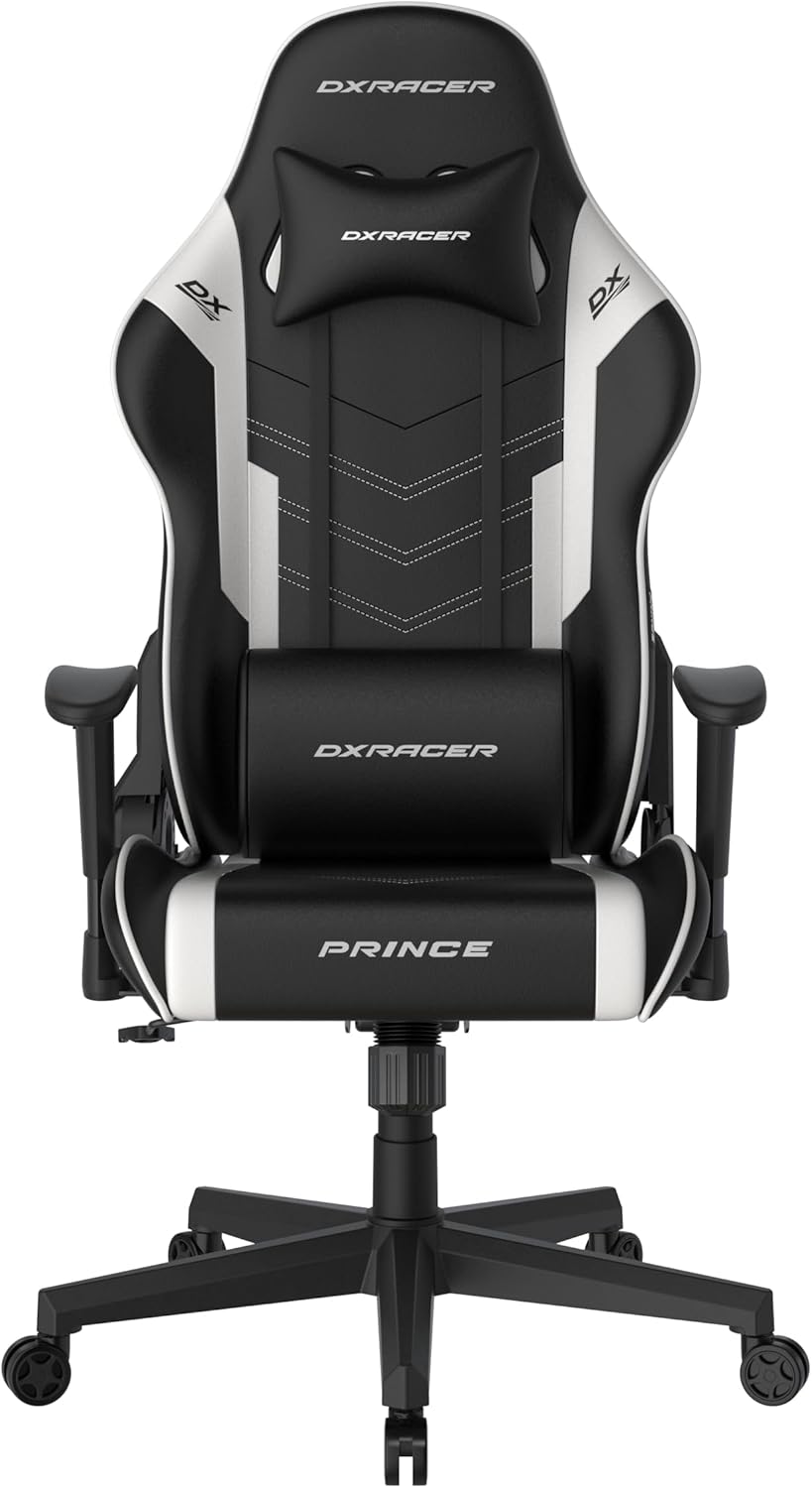 DXRacer Prince L PF132 Gaming-/ Büro-/ Schreibtischstuhl, mit Wippfunktion Gaming Stuhl Höhenverstel