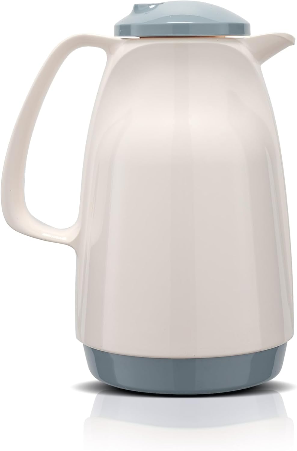 ROTPUNKT Isolierkanne 220 Bella 1,0 l | Zweifunktions-Drehverschluss | BPA Frei- gesundes Trinken |