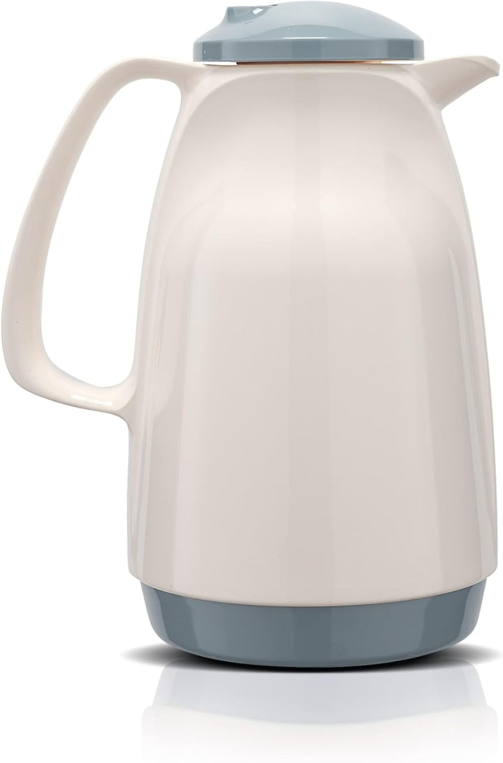 ROTPUNKT Isolierkanne 220 Bella 1,0 l | Zweifunktions-Drehverschluss | BPA Frei- gesundes Trinken |