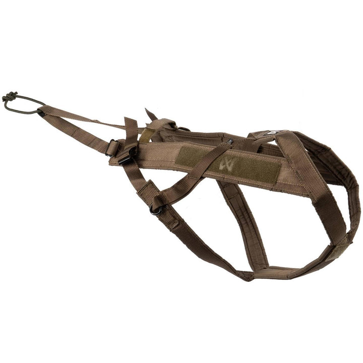Non-Stop dogwear Freemotion Harness WD |Olive| ideal fr Widerstandstraining, Gre:4