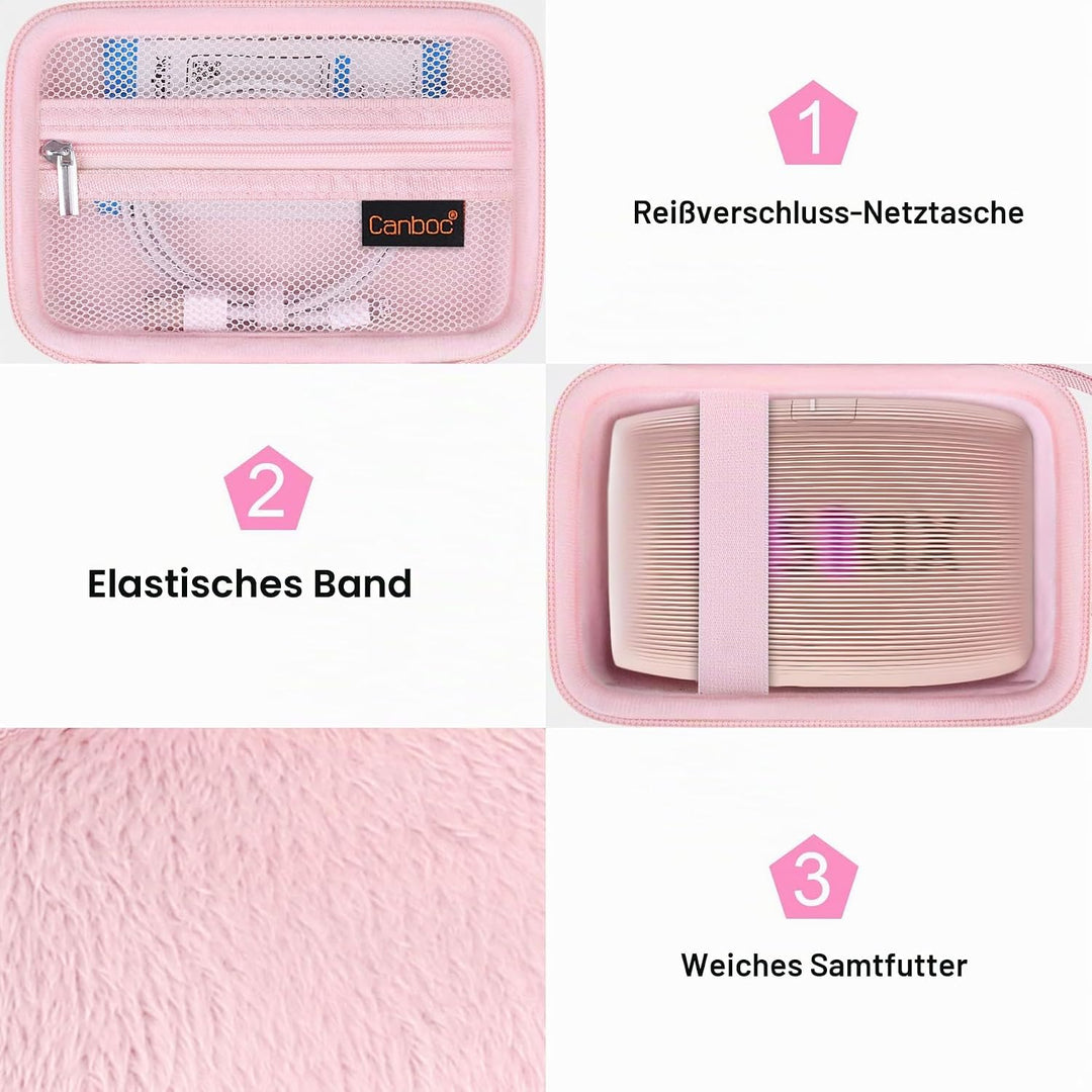 Canboc Hartschalenkoffer für Fujifilm Instax Mini Link 2/Instax Mini Link Smartphone Drucker/Fujifil