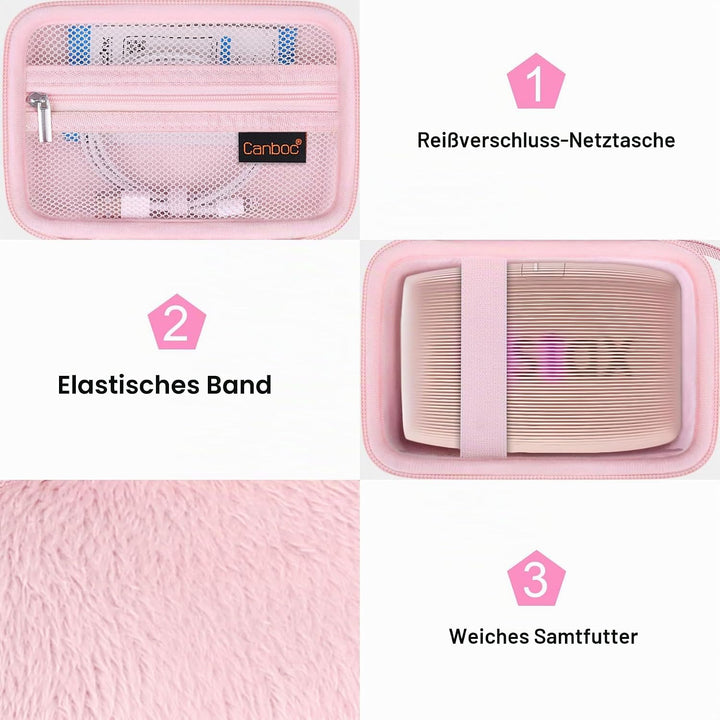 Canboc Hartschalenkoffer für Fujifilm Instax Mini Link 2/Instax Mini Link Smartphone Drucker/Fujifil