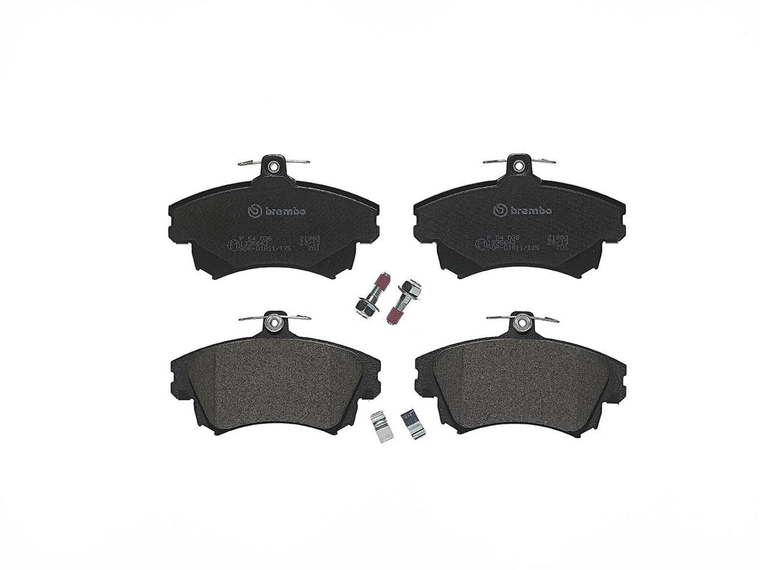 Brembo P 54 036 Bremsbelagsatz, Scheibenbremse - (4-teilig)