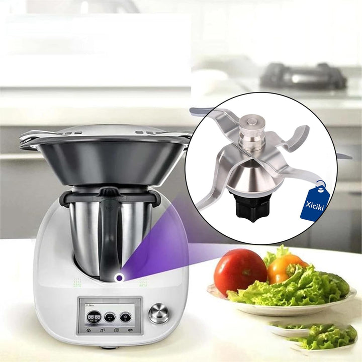 Ersatzklinge für Vorwerk Thermomix TM31, Ersatzteil für Thermоmix Messer TM31, TM31 Messer Kompatibe