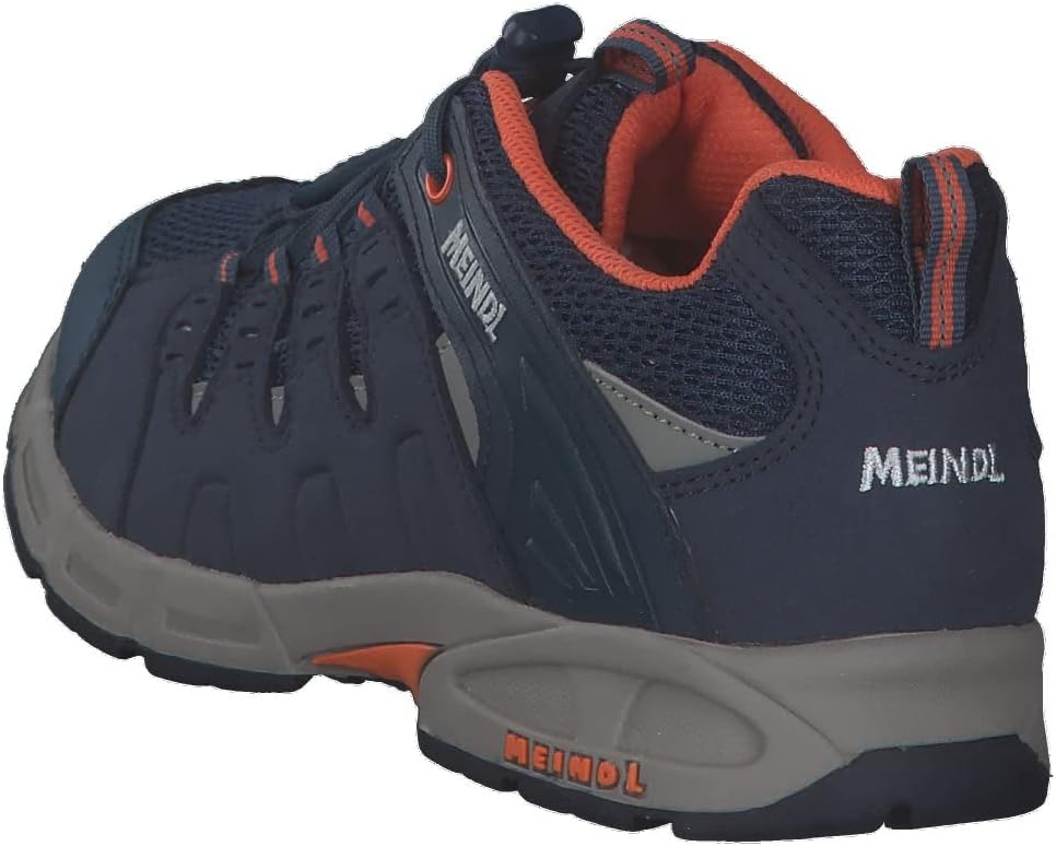 Meindl Kinder Respond Junior Halbschuh 28 EU Navy Orange, 28 EU Navy Orange