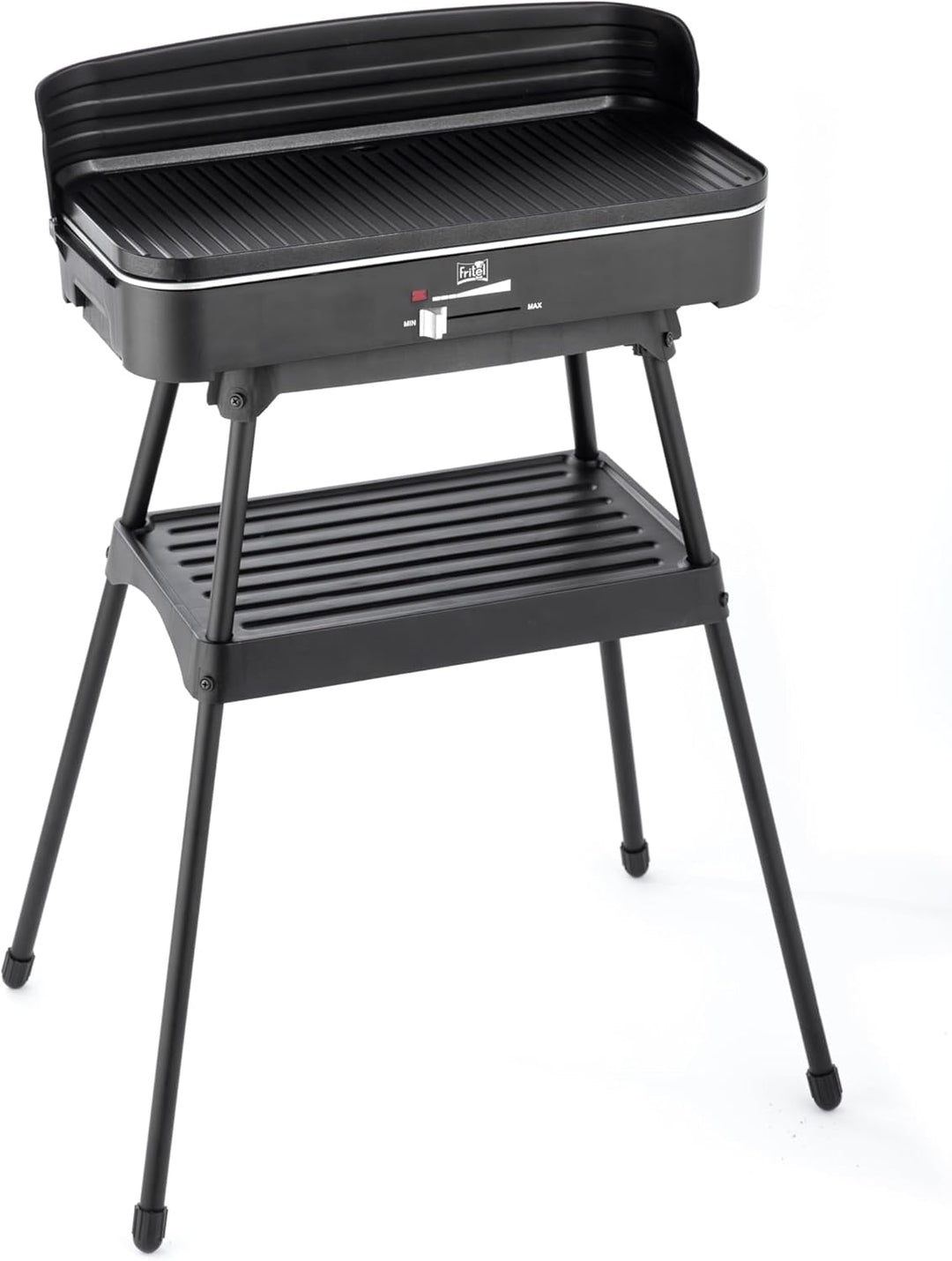 Fritel Barbecue BBQ 2246 – Elektrogrill/Tischgrill – Grosse Grillfläche 50 x 25 cm – 2200 W – Abnehm