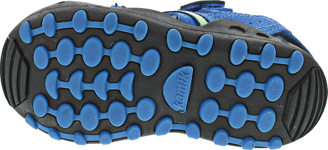 KAMIK Unisex-Kinder Crab Geschlossene Sandalen 25 EU Blue Green, 25 EU Blue Green