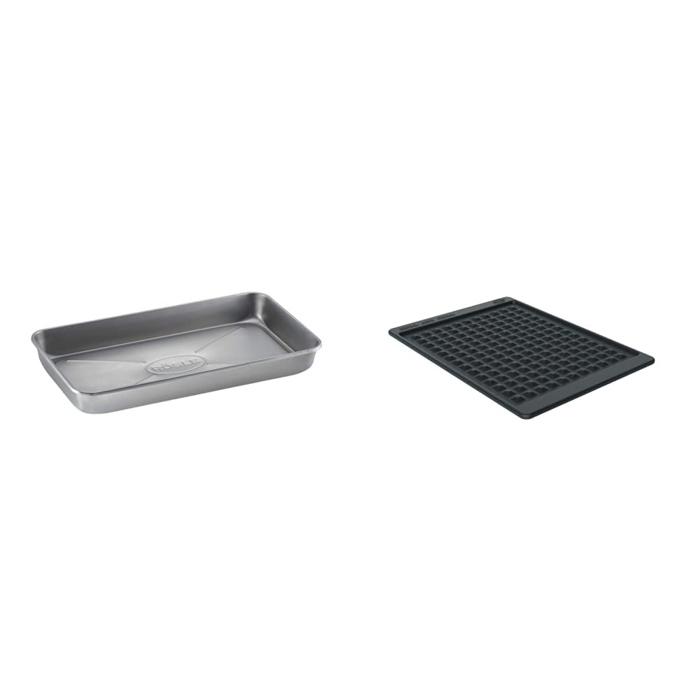 RÖSLE Barbecue Universalschale PRO, Hochwertige Edelstahlschale mit hohem Rand zum Marinieren & Abla