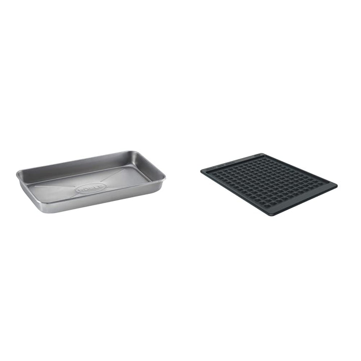 RÖSLE Barbecue Universalschale PRO, Hochwertige Edelstahlschale mit hohem Rand zum Marinieren & Abla