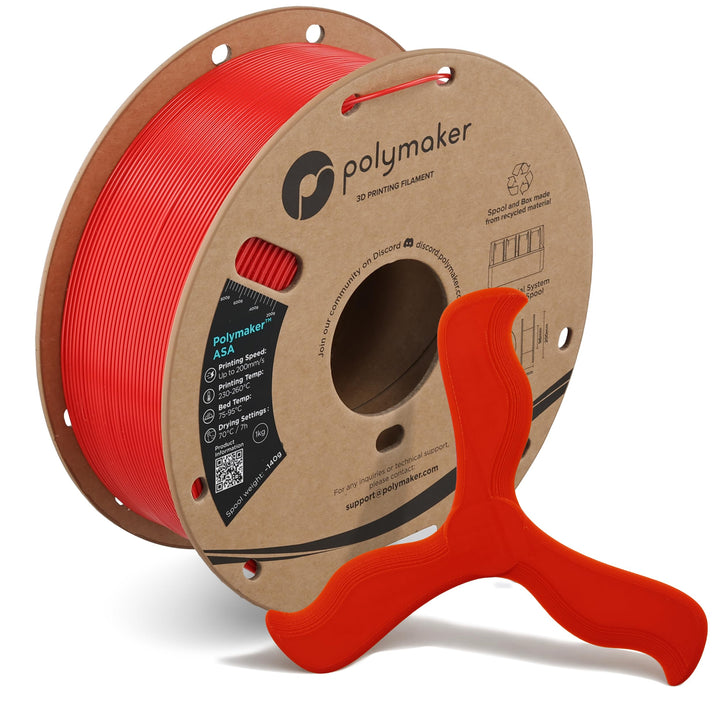 Polymaker PolyLite ASA Rot - 1.75mm - 1kg