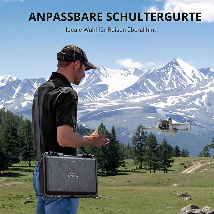 STARTRC Mini 4 Pro Waterproof Hard Case - Sichere Tragetasche für DJI Mini 4 Pro Fly More Combo Droh
