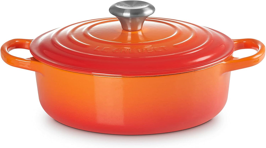 LE CREUSET 21179240902430 risotto pot, Gusseisen, 3.1 liters, Ofenrot 24 cm Ofenrot, 24 cm Ofenrot