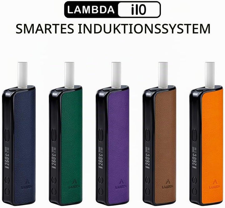 LAMBDA i10 HNB Heat-not-burn-Geräte, Berührungslose Elektromagnetische Induktionsheizung, OLED 3200m