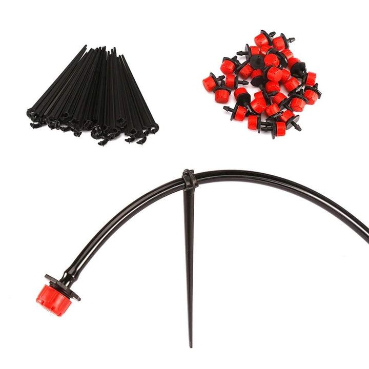 Kalolary Bewässerungssystem Garten 25m, Bewässerungssets Micro Drip Bewässerung Kit Automatische Spr