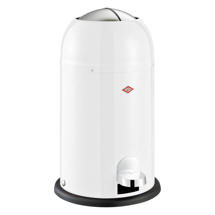Wesco 180 312 Kickmaster Junior Abfallsammler 12 Liter weiss, weiss
