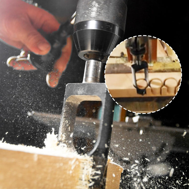 Zapfenschneider Bohrer Set, Zapfenbohrer Holz Holzdübel Plug Cutter 8mm 12mm, 1/2" Rundschaft präzis