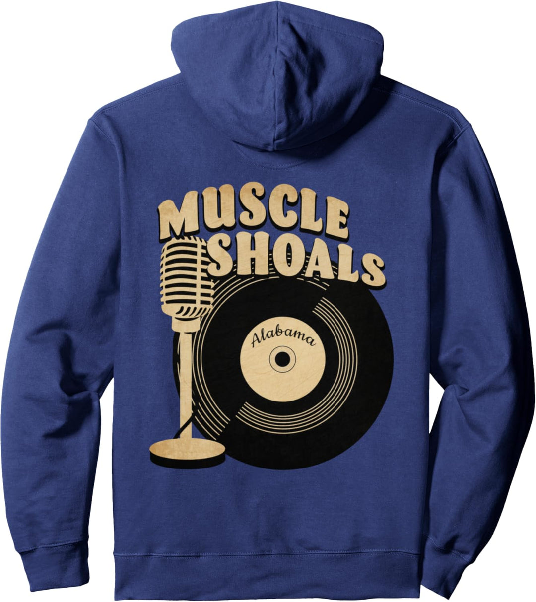 Muskel Schuhe Alabama Vintage Style Pullover Hoodie