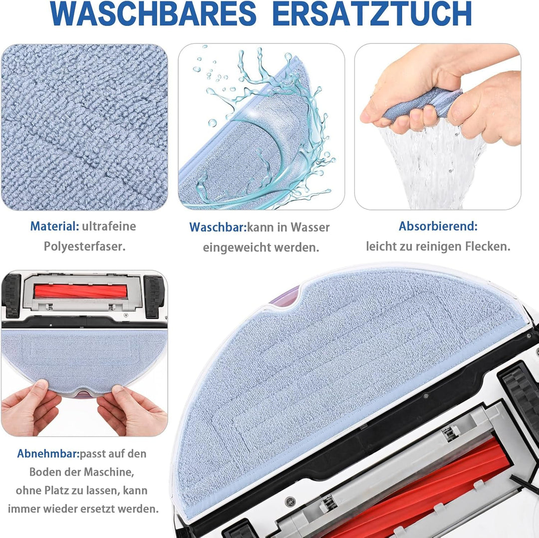 20 Stück Zubehör Für Roborock S7 Maxv Ultra, Ersatzteile Für Roborock S7 Zubehörset Pro Ultra, 1 Hau