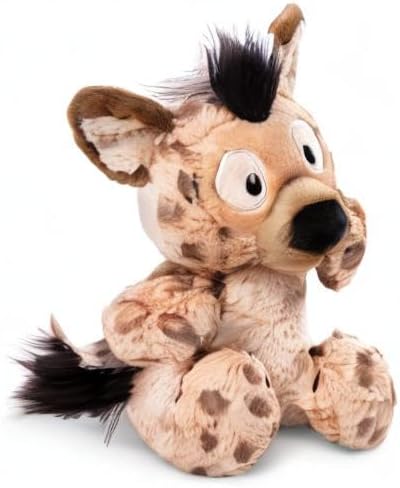 NICI Kuscheltier Hyäne Helgi 25 cm – Stofftier aus weichem Plüsch, naturgetreues Plüschtier zum Kusc