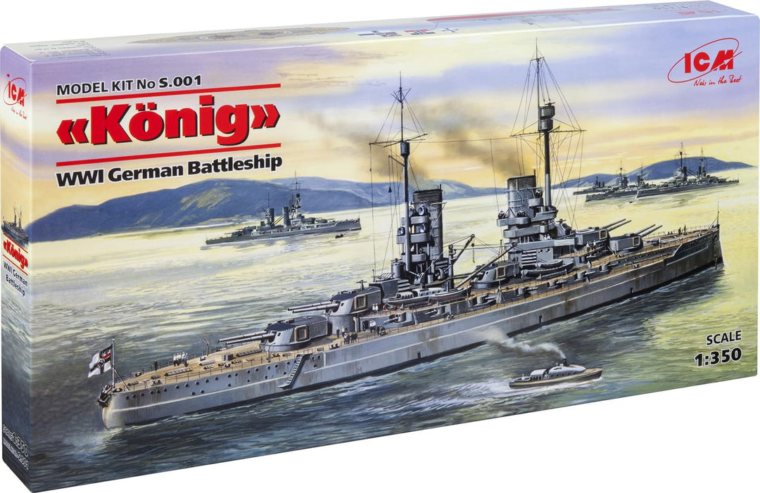 ICM S.001 - WWI German Battelship König, Schwarz