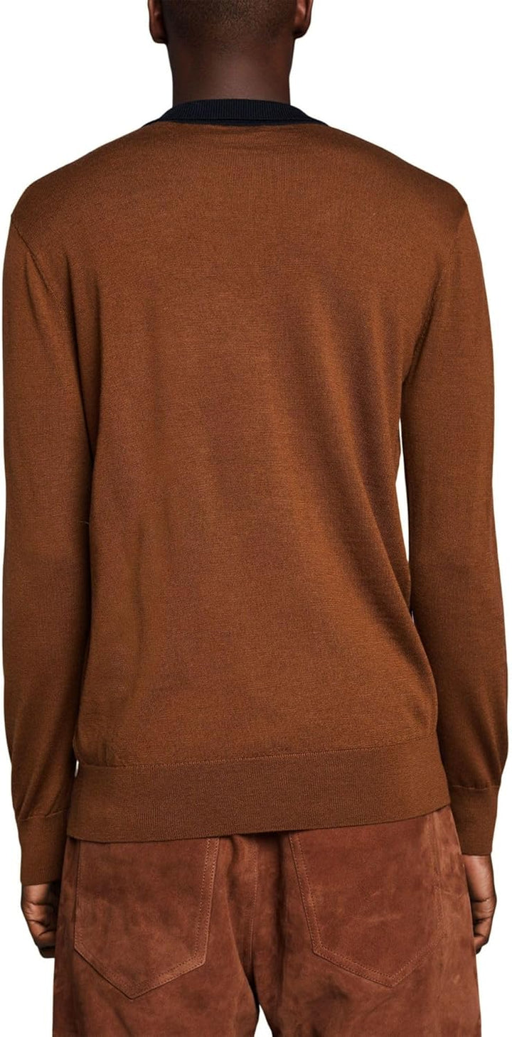 ESPRIT Pullover mit Polokragen aus Merinowolle