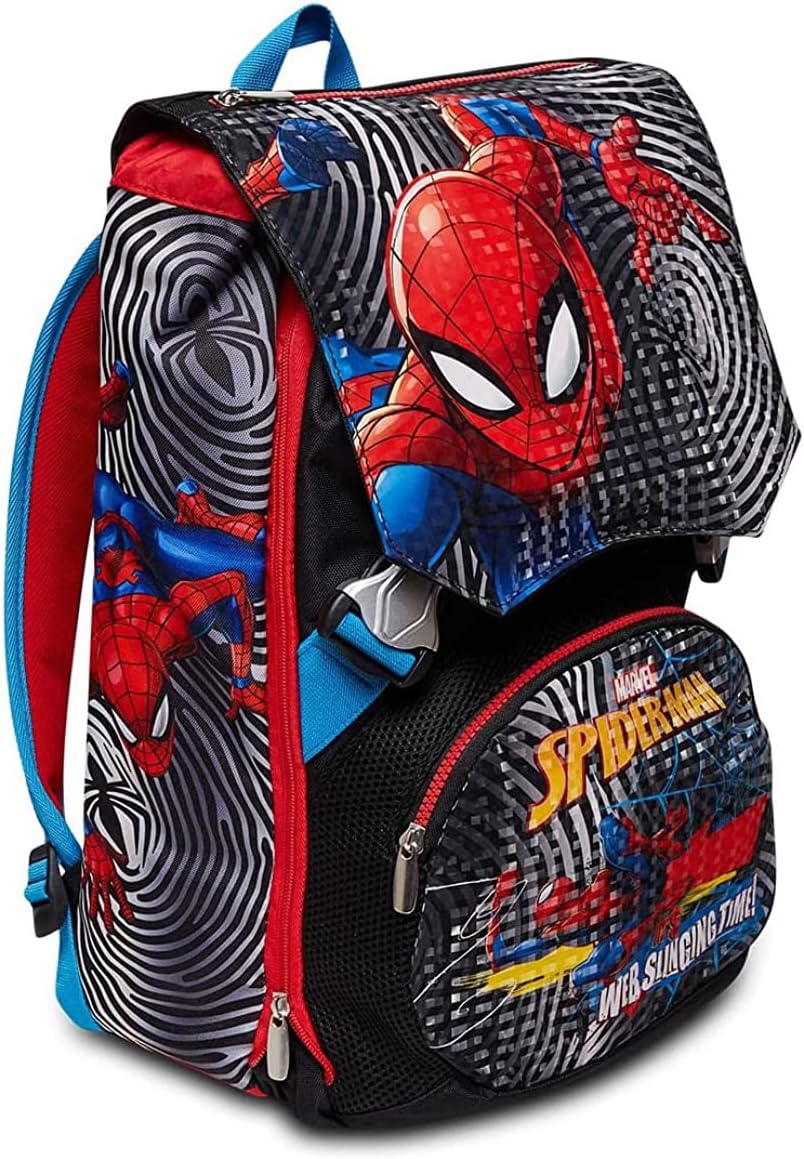 Seven Schulranzen für Grundschule, ab 1. Klasse, Erweiterbarer Schulranzen, Extra Volumen; Geräumige