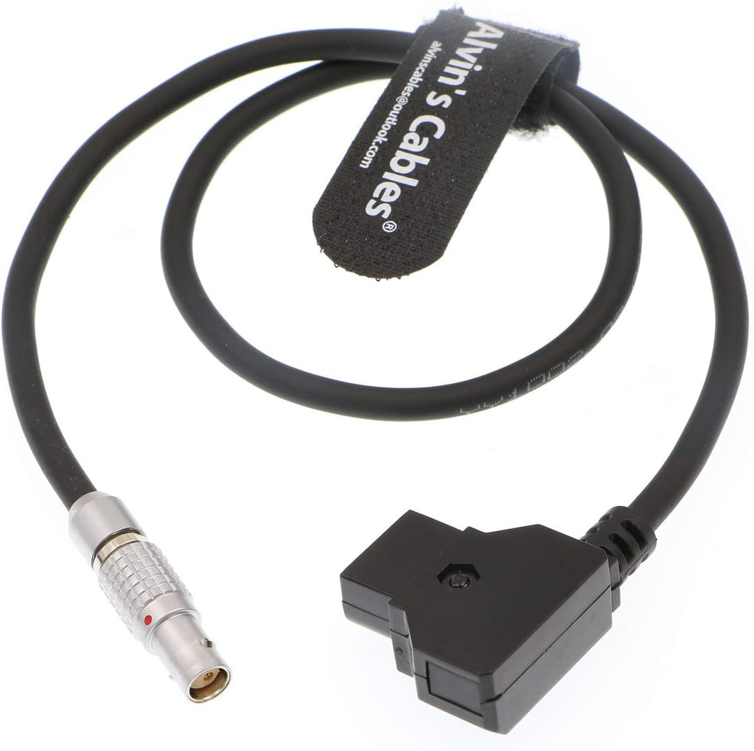 Alvin's Cables 2 Pin Buchse auf D-Tap Stromkabel für Red Komodo Kamera 50CM 50CM gerade 2-polig, 50C