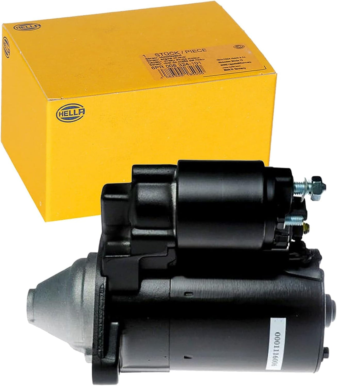 HELLA - Starter/Anlasser - 12V - 0.7kW - für u.a. Nissan Almera II Hatchback (N16) - 8EA 011 610-691