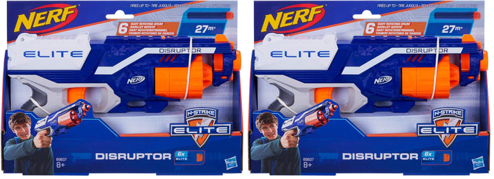 NERF Hasbro B9837EU40 B9837EU4 - N-Strike Elite Disruptor Spielzeugblaster, mit Trommelmagazin, 22.5
