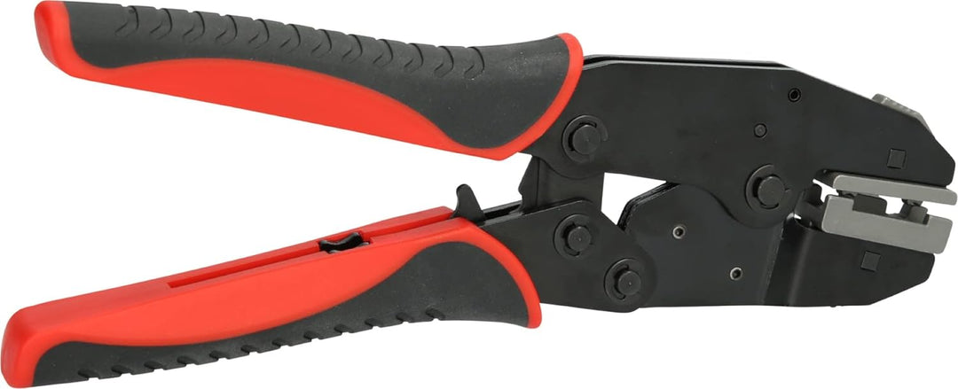 KS Tools 115.1401 Crimpzange für isolierte Winkel-Flachsteckhülsen