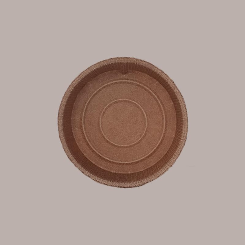 Lucgel Ecos Dm307H15 mm Backform aus braunem Einwegpapier, rund, 10 Stück Rund Dm307H15mm, Rund Dm30