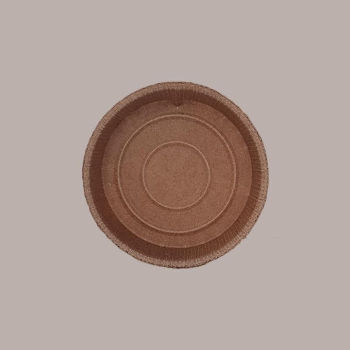 Lucgel Ecos Dm307H15 mm Backform aus braunem Einwegpapier, rund, 10 Stück Rund Dm307H15mm, Rund Dm30