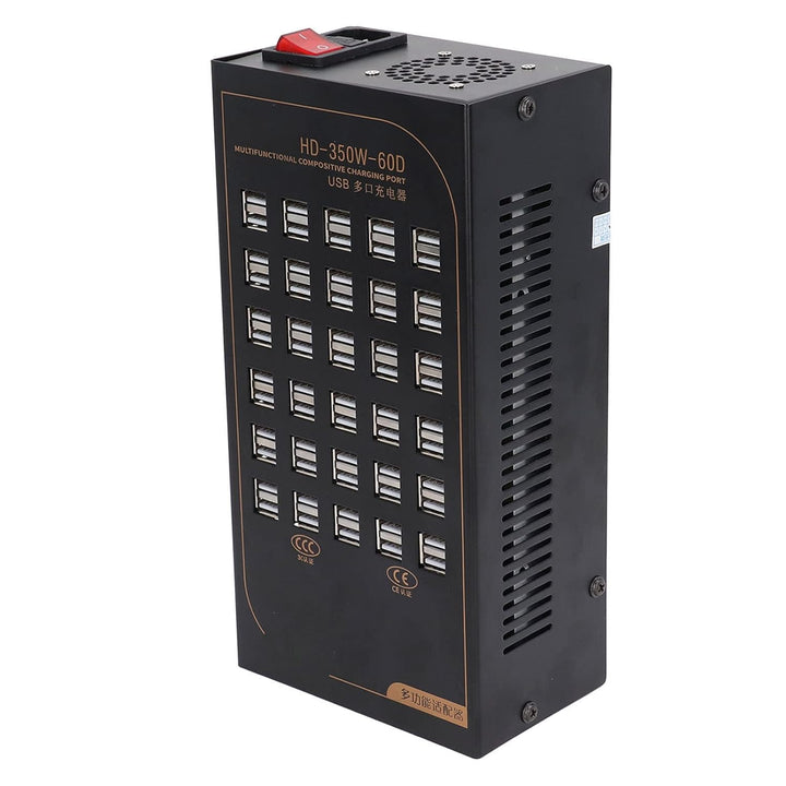 USB-Ladestation Dock 60 Port 350W Ladegerät Multiport-Kraftwerk Für Telefone, Pads, Tablets, Tragbar