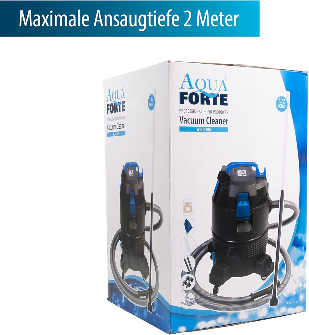 Aquaforte Pond Vacuum Cleaner Teich-, Nass-und Trockensauger